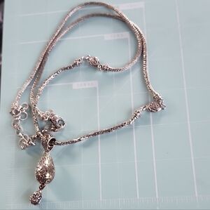 JTV Artisan Collection Of Bali pebble Drop Pendant On Chain